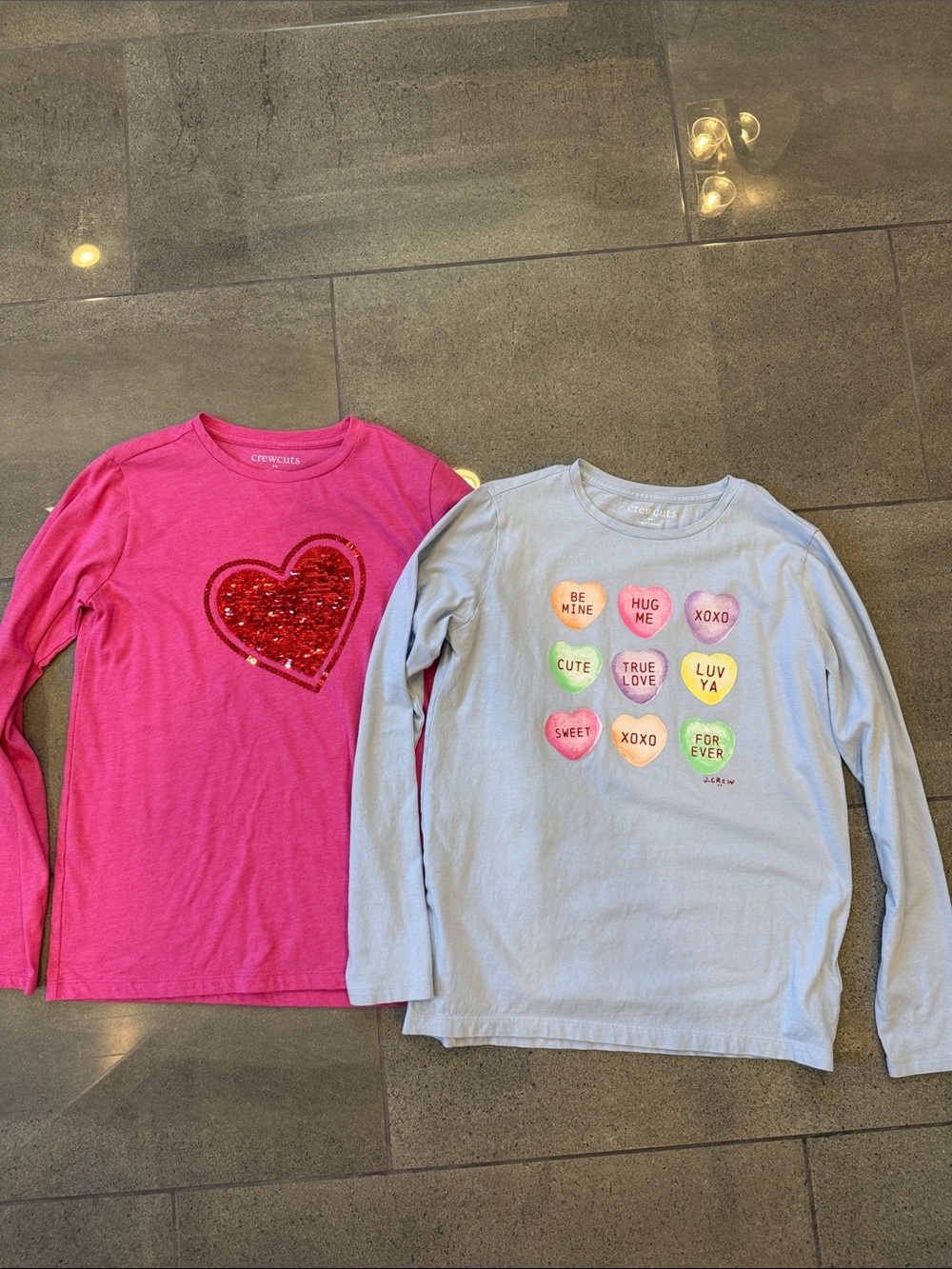 Never Worn Crewcuts Long Sleeve Tees